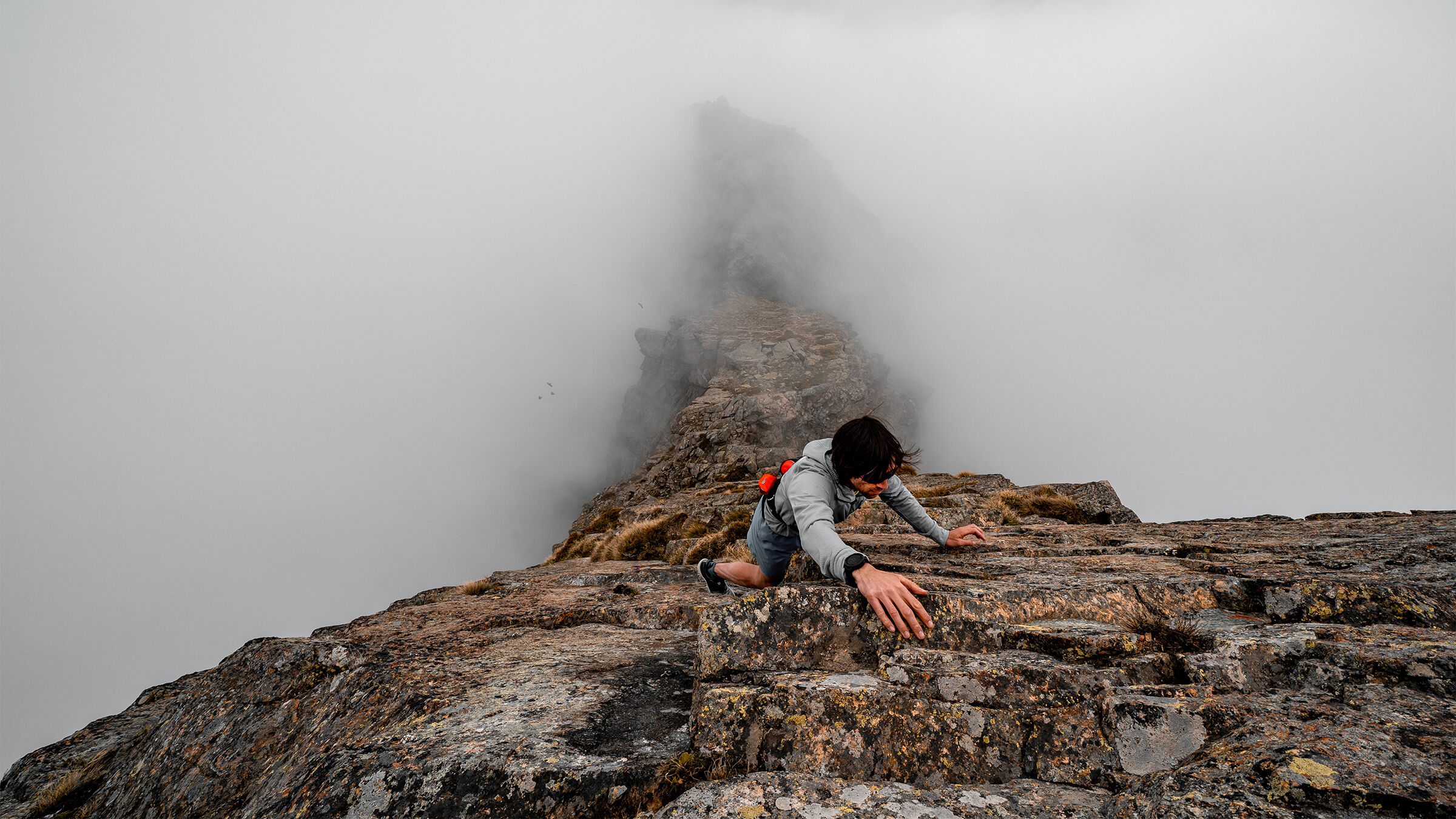 The italian alpinist Hervé Barmasse